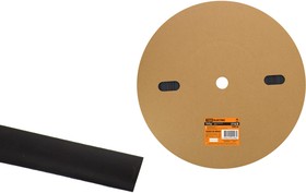 SQ0518-0042, Термоусаживаемая трубка ТУТнг 16/8 черная (100 м/ролл) TDM Electric