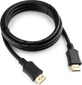 Фото 1/7 Кабель HDMI 1.8м, v2.0, 19M/19M, серия Light, черный, экран, пакет CC-HDMI4L-6