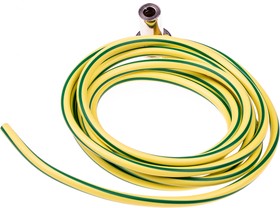 15.2011-100, Test lead, Green/Yellow, 1m Lead Length