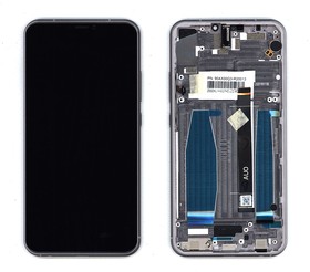 Дисплей для Asus ZenFone 5 ZE620KL серебро с рамкой