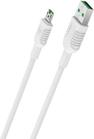Фото 1/2 USB кабель BOROFONE BX18 MicroUSB, 3м, белый