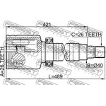 2111-TC726RH, Шрус внутренний правый 26x40x26