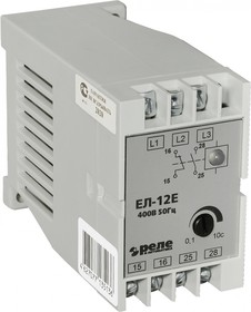 Реле контроля трехфазного напряжения Реле и Автоматика, ЕЛ-12Е 400В 50Гц A8222-34125698