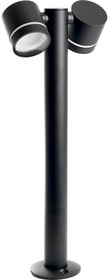 Светильник садово-парковый DH1006, столб, 2хGX53 230V, черный, 11711