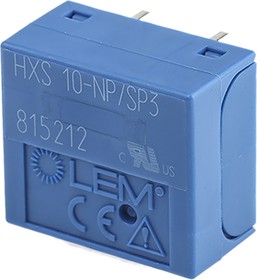 Фото 1/2 HXS 10-NP/SP3, Преобразователь тока, серия HXS, PCB, 10A, -30А до 30A, 1%, напряжение на выходе, 5В DC