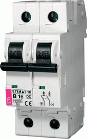 Автоматический выключатель ETIMAT 10 DC 2p C 32