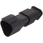 04 Automotive Connector Female Black Cable 3 Way Crimp Termination AT04-3P-SR01BLK