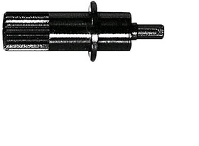 Фото 1/2 CA9 FIG 9006 NEGRO, Ручка, цилиндрическая головка, черный, 20мм, Совместим с: CA9М