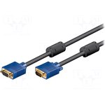 93613, Кабель вилка D-Sub 15pin HD,гнездо D-Sub 15pin HD 2м