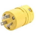 1301410044, AC Power Plugs & Receptacles PLUG NON-NEMA SAFEWAY 15A/125V