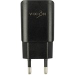 Блок питания (сетевой адаптер) VIXION L2m 2xUSB, 1.2A с кабелем micro USB 1м (черный)