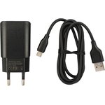 Блок питания (сетевой адаптер) VIXION L2m 2xUSB, 1.2A с кабелем micro USB 1м (черный)