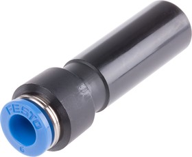 Фото 1/2 QS-12H-6, Push-In Connector, 48.8mm, Compressed Air, QS
