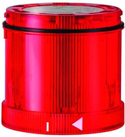 Фото 1/2 644.110.75, 644 Series Red Blinking Effect Beacon Unit, 24 V dc, LED Bulb, AC, DC, IP65