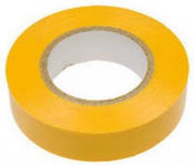 Изолента пвх, 15 мм, желтая Р861343