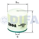 DIFA5001, Фильтр очистки масла