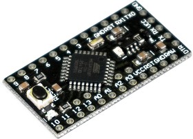 Фото 1/3 Piranha Pro Mini (без контактов), Программируемая платформа на микроконтроллера ATmega328 (аналог Arduino Pro Mini)
