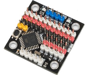 Фото 1/3 Piranha Trema (с колодками), Программируемая платформа на микроконтроллера ATmega328 (аналог Arduino Pro Mini)