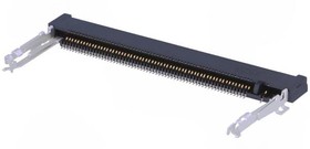 Фото 1/3 114B-40B00-R02, Разъем: PCI mini, горизонтальный, SMT, позолота, PIN: 124, H: 4мм