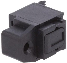 Фото 1/3 FCR684205T, Optical Connector with Driver, Right Angle, Socket, Black / Grey