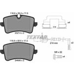 2521413, 2521413_колодки дисковые задние!вкл. датчик износа\ Audi A6/A7/A8 ...