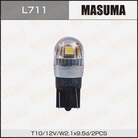 L711, Лампы светодиодные LED T10 12V/5W SMD (комплект 2шт)