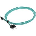 Патч-корд Corning F055702T5Z20003M 2x50/125 OM3 LC дуплекс-SC дуплекс 3м LSZH аквамарин