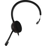 Jabra Evolve 20 MS Mono Headset, for contact centers, overhead, wired, Mono ...