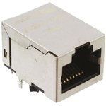 7499210001A, Modular Connectors / Ethernet Connectors WE-RJ45 Intgtd XFMR 1x1 ...