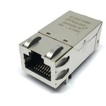 JK0-8001NL, Modular Connectors / Ethernet Connectors CON RJ45 1X1 Tab up HDBaseT ...