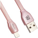 USB Дата-кабель REMAX Laser Data Cable RC-035i для Apple 8 pin 1 м. розовое золото