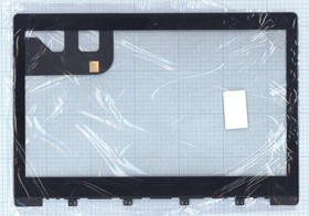 Фото 1/2 Сенсорное стекло (тачскрин) для Asus ZenBook UX303 черное