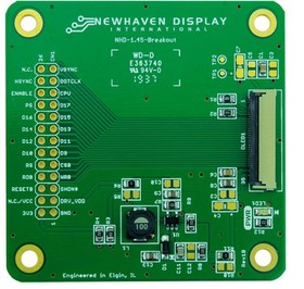 NHD-1.45-BREAKOUT, Display Development Tools Breakout Board Serial / Parallel