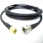 ASMA300E058L13, ASM Series Male SMA to Male FME Coaxial Cable, 3m ...