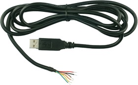 TTL-234X-3V3-WE, USB Cables / IEEE 1394 Cables USB to UART cable Wire ended 3.3V