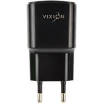 Блок питания (сетевой адаптер) VIXION L5i 1xUSB, 2.1A с кабелем Lightning 1м (черный)