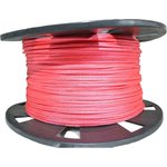 Плетеная веревка полипропилен, 3 мм, 500 м, красная 76243