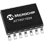 ATTINY1624-SSU, 8-bit Microcontrollers - MCU 20MHz, 16KB, SOIC14, Ind 85C ...