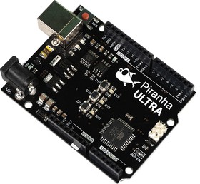 Фото 1/3 Piranha Ultra R3, Программируемая платформа на микроконтроллера ATmega328 (аналог Arduino UNO R3)