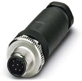 Фото 1/3 SACC-M12MS-8CON-PG9-M, Circular Metric Connectors M12 PLG 8P PG BLACK