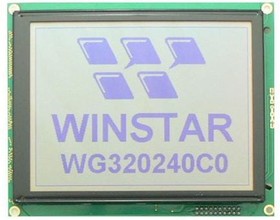 Фото 1/3 WG320240C0-TFH-VZ#, Графический монохромный дисплей LCD