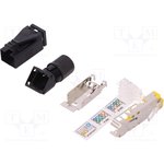 09451511561, RJ Industrial Series Male RJ45 Connector, Cable Mount, Cat6