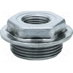 2 350 5434 03, Plug with connection; Mat: steel; External thread: G 1 1/4"