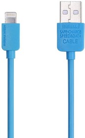 Фото 1/2 USB Дата-кабель REMAX RC-06i для Apple 8 pin 1 м. голубой