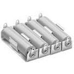 182, Cylindrical Battery Contacts, Clips, Holders & Springs 4AA ALUM Battery HOLDER