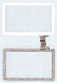 Сенсорное стекло (тачскрин) 10.1'' YDT1231-A0 (257*159 mm) белый