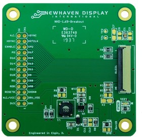 NHD-1.69-BREAKOUT, Display Development Tools Breakout Board Serial Parallel RGB