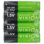 Батарейка Vixion алкалиновая LR6 - AA 4шт