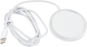 Фото 1/4 Беспроводное зарядное устройство MagSafe VIXION W25 (белое)