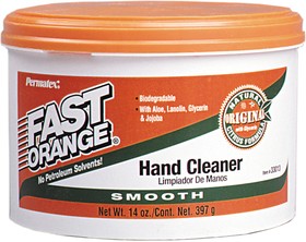 33013, Очиститель рук крем для сухой очистки 397г Fast Orange Hand Cleaner Cream Formula PERMATEX